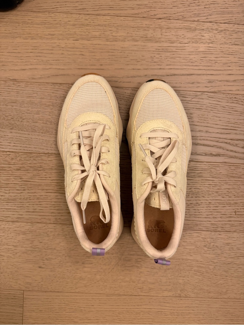 Sorel Cream Sneakers